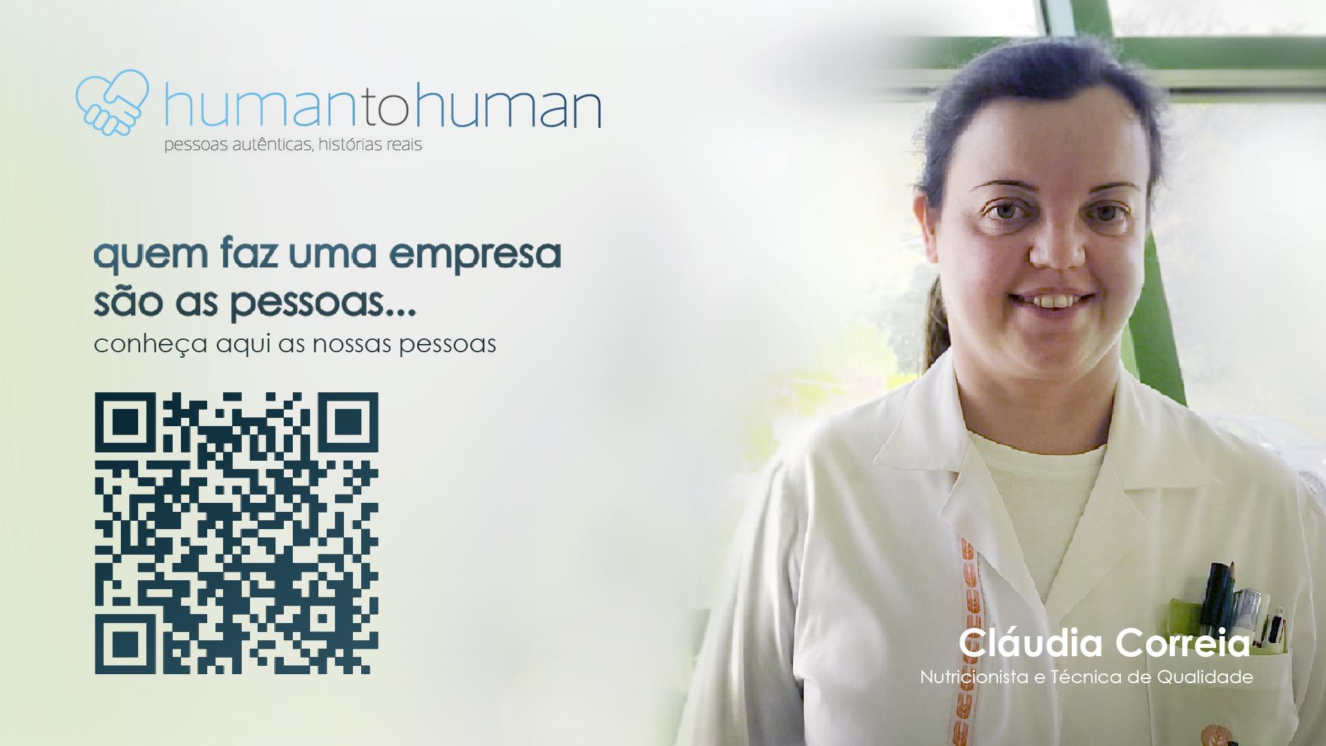 Human to Human – Claúdia Correia